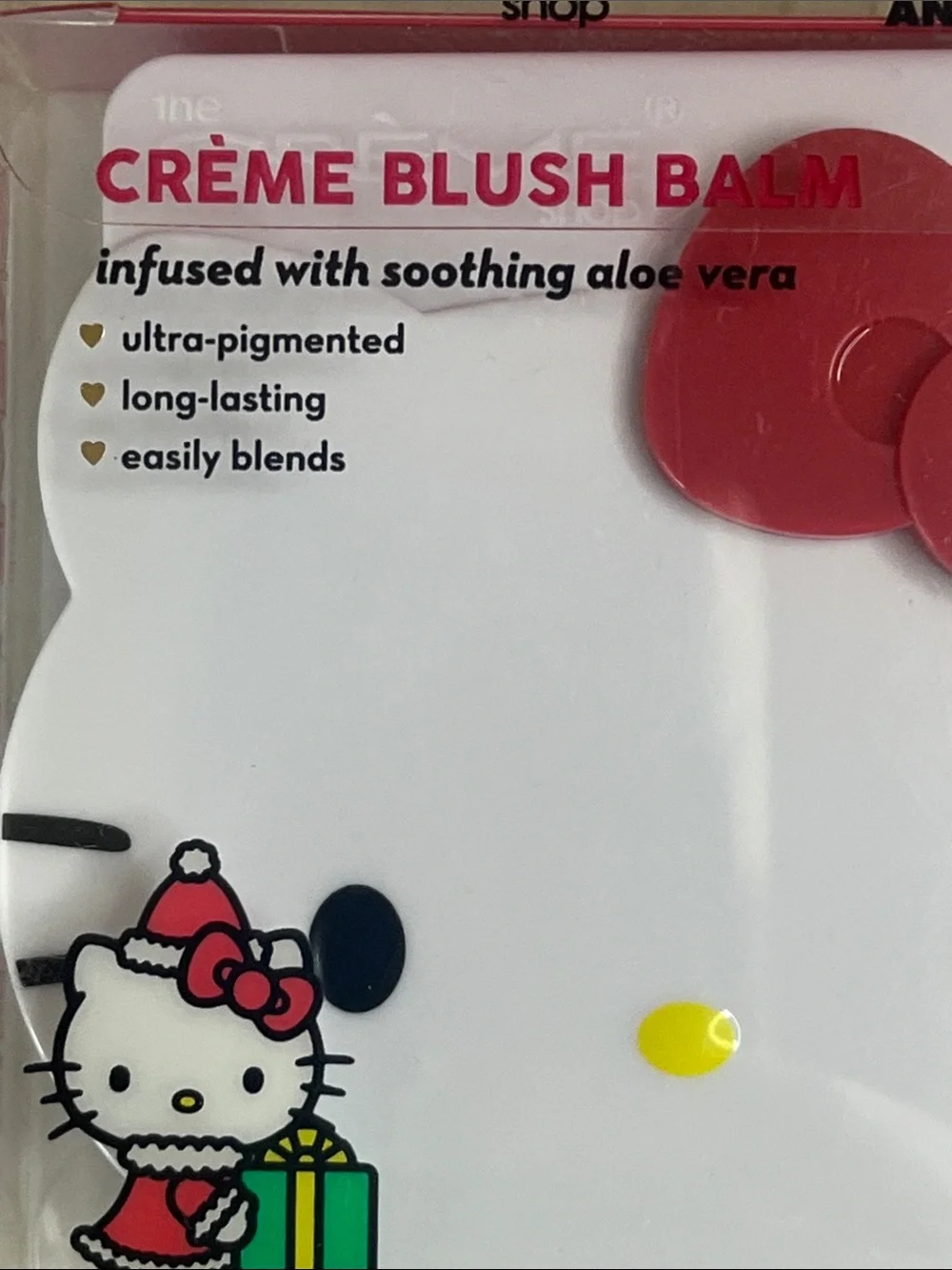 Crème x Hello Kitty Blush Balm Compact with Aloe Vera